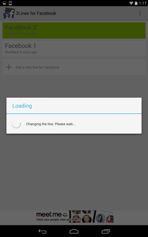 2Lines for Facebook 1.0.2 APK feature