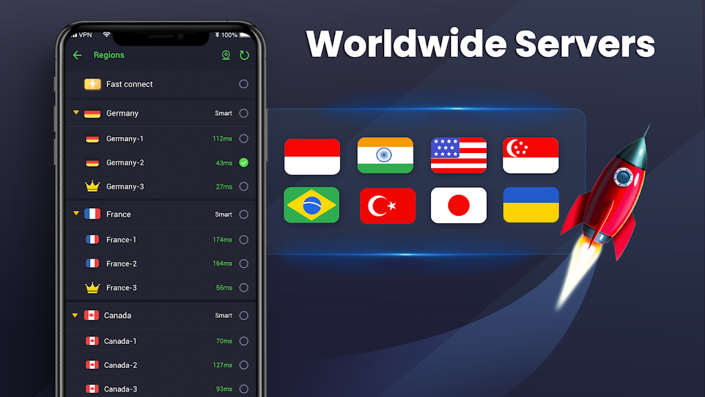 3X VPN 4.9.603 APK for Android Screenshot 4