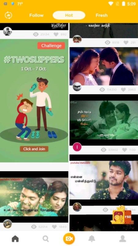 4Fun – Video Status for WhatsApp, Funny Video 5.66 APK for Android Screenshot 1