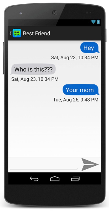 Anonymous Texting 1.3.4 APK feature