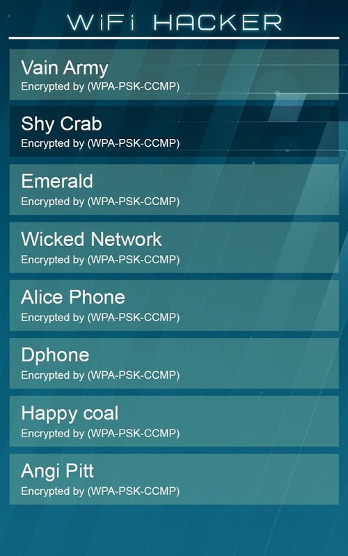 WiFi Hacker 1.0 APK for Android Screenshot 5