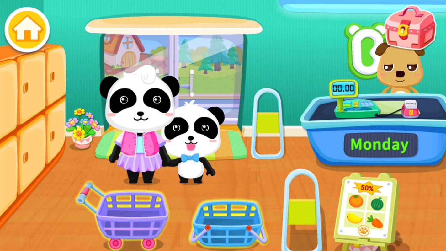 Baby Panda’s Supermarket 9.70.74.00 APK feature