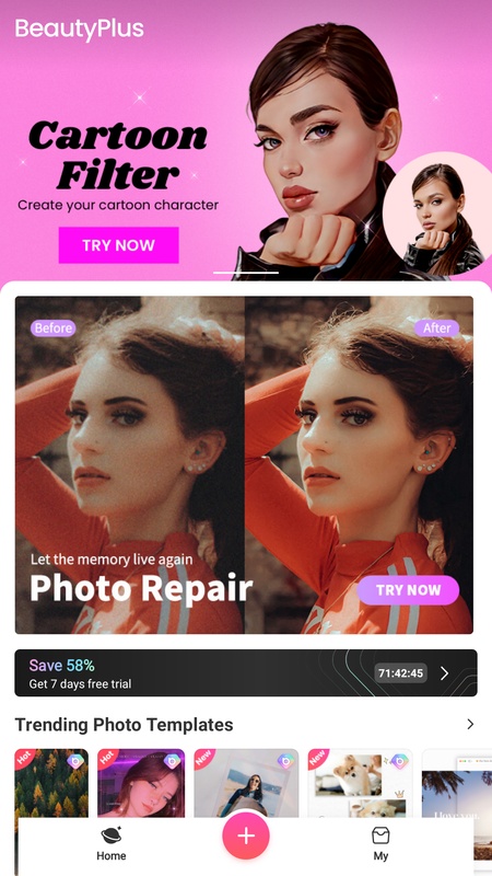 BeautyPlus – Magical Camera 7.6.000 APK for Android Screenshot 1