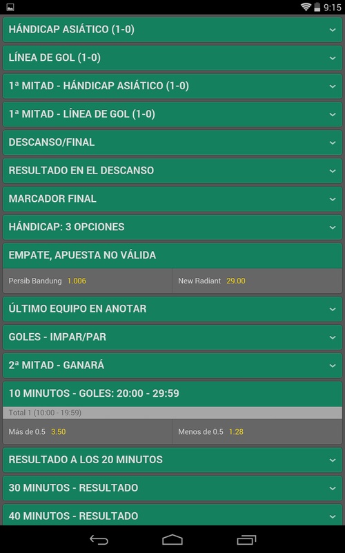 Bet365 1.0 APK for Android Screenshot 2