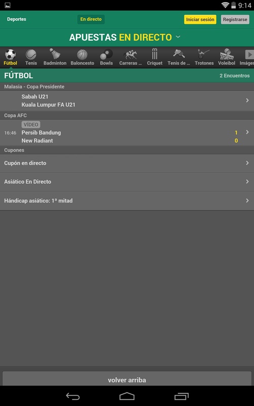 Bet365 1.0 APK for Android Screenshot 3