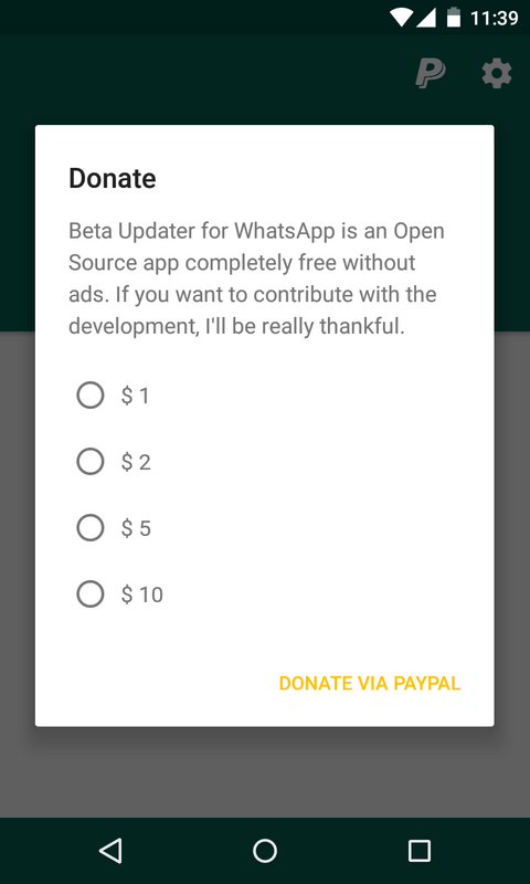 Whatsapp Beta Updater 4.0.1 APK for Android Screenshot 2