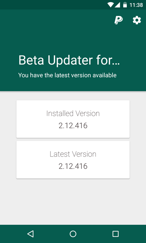 Whatsapp Beta Updater 4.0.1 APK for Android Screenshot 4