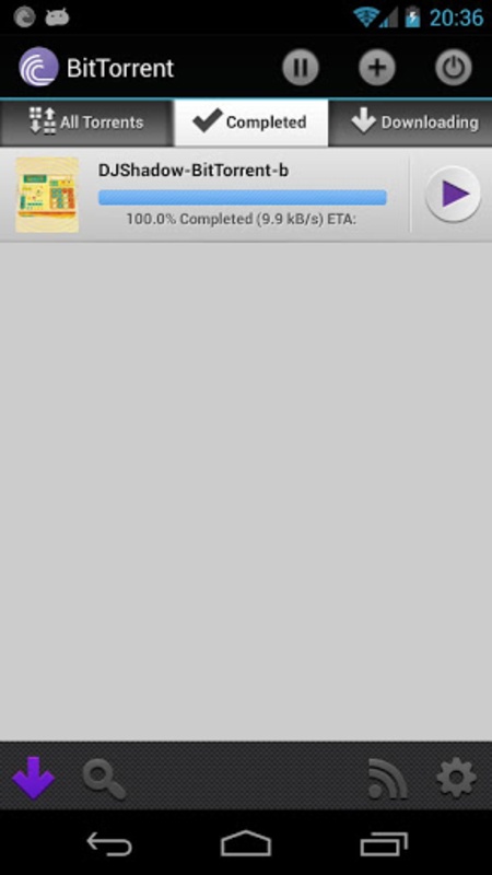 BitTorrent 7.4.4 APK for Android Screenshot 2