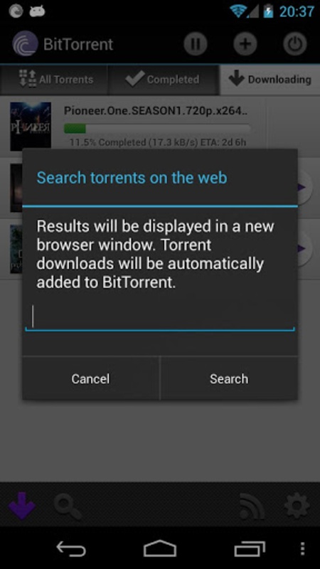 BitTorrent 7.4.4 APK for Android Screenshot 4
