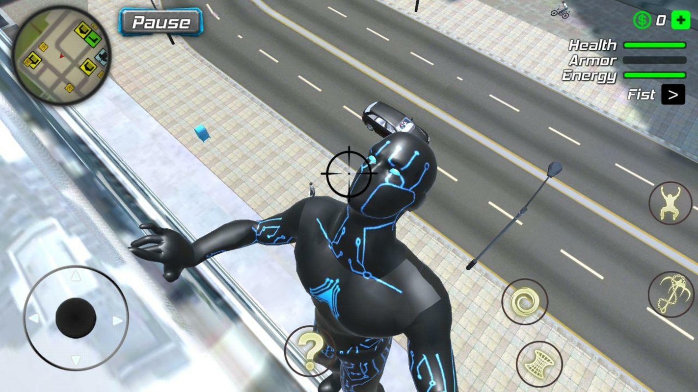 Black Hole Hero: Vice Vegas Rope Mafia 1.6.2 APK for Android Screenshot 1