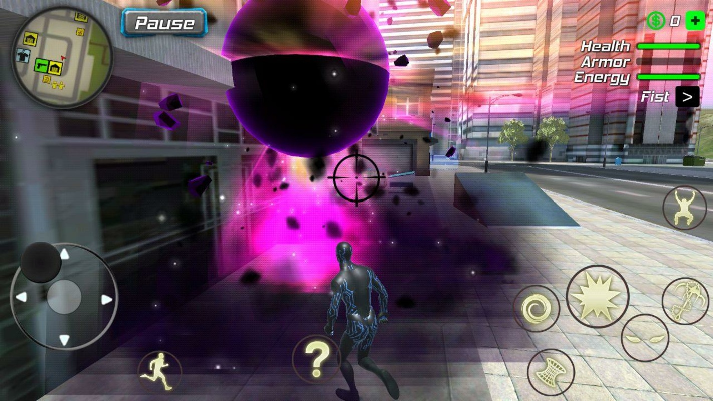 Black Hole Hero: Vice Vegas Rope Mafia 1.6.2 APK for Android Screenshot 6