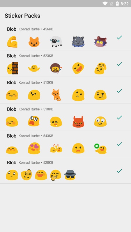 Blob Sticker 1.0 APK for Android Screenshot 1