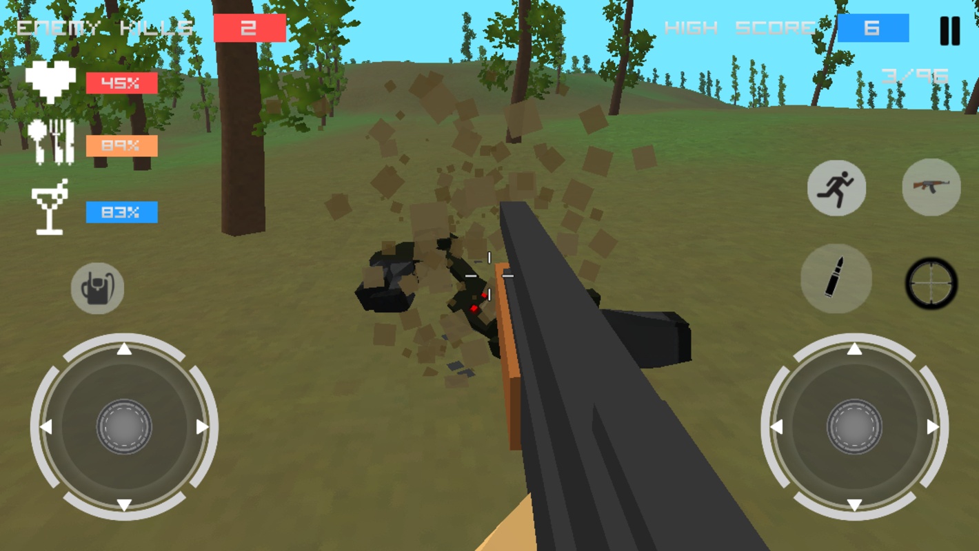 Blockland Survival 1.1 APK for Android Screenshot 1