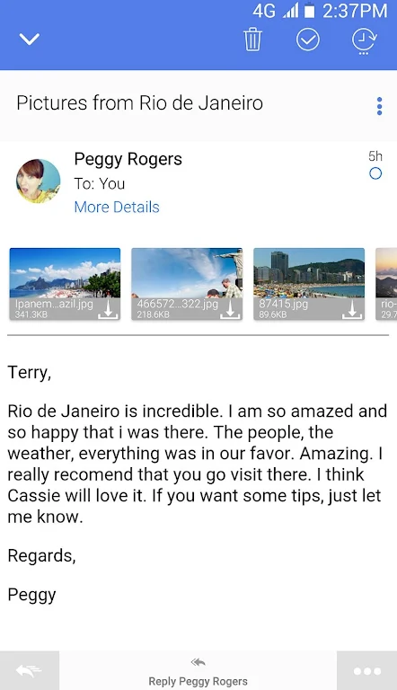 Email TypeApp 2.1.30 APK for Android Screenshot 2