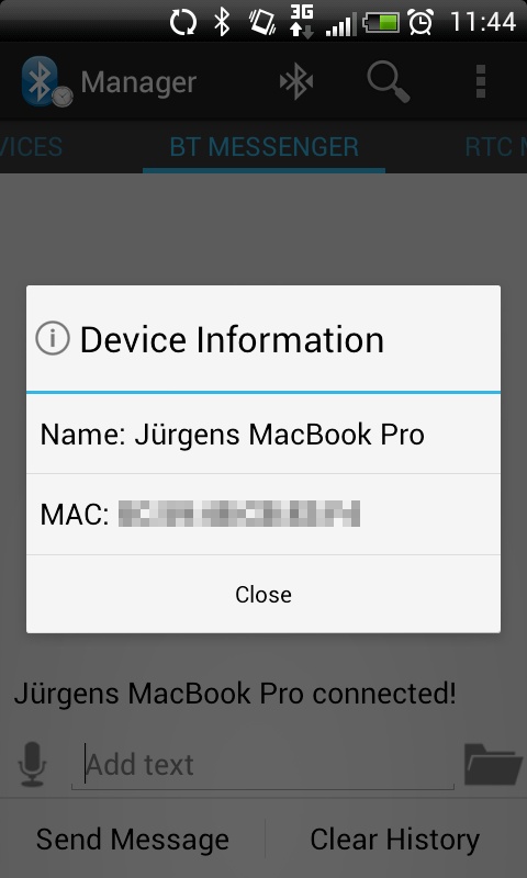Bluetooth SPP Manager 1.8.1 APK for Android Screenshot 15