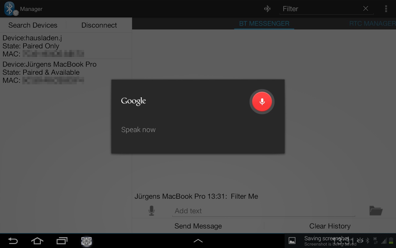 Bluetooth SPP Manager 1.8.1 APK for Android Screenshot 4