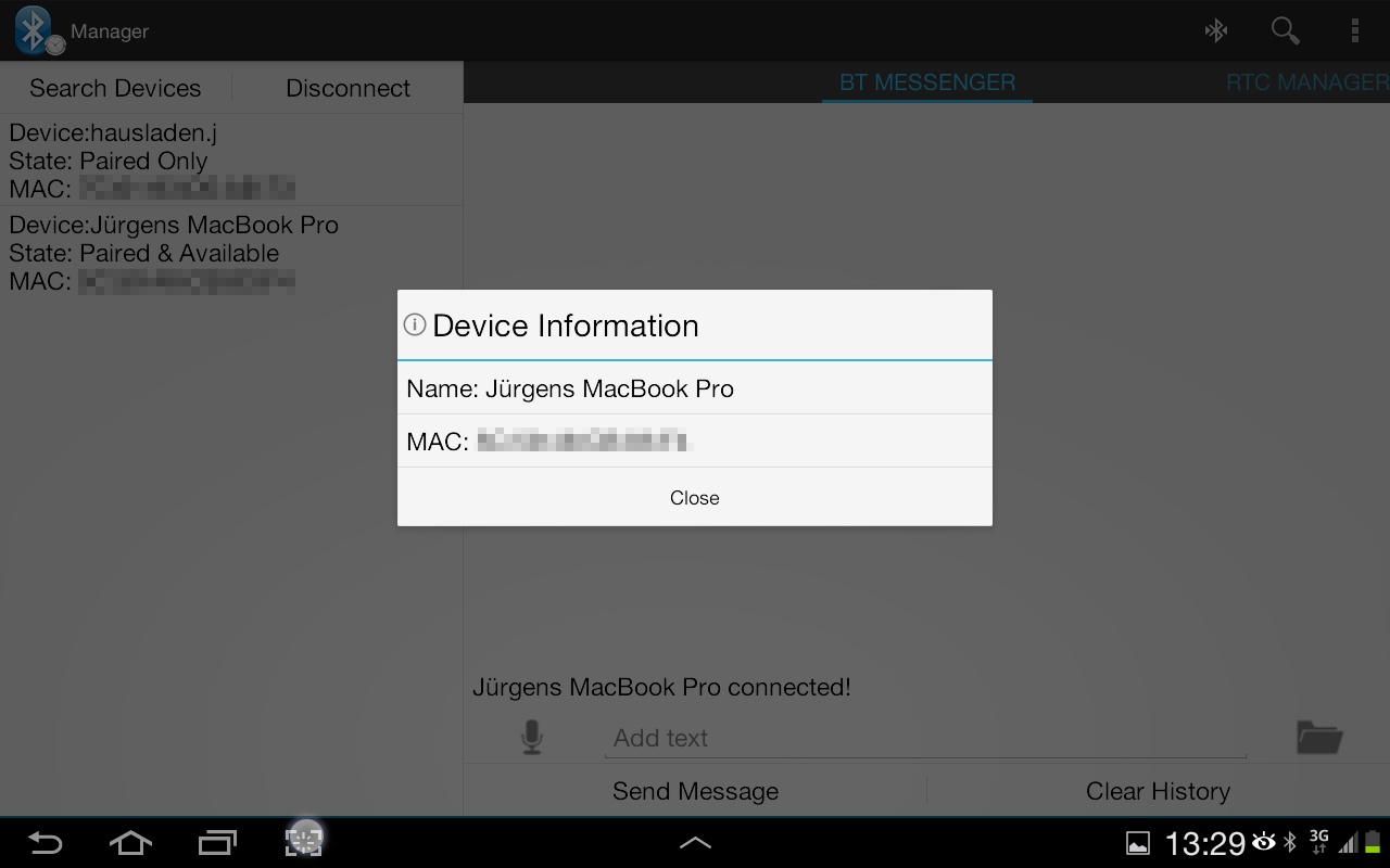 Bluetooth SPP Manager 1.8.1 APK for Android Screenshot 7