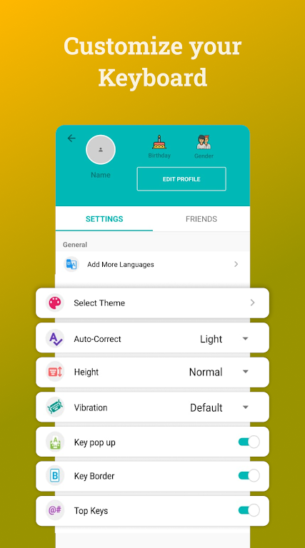Bobble Keyboard 6.8.0.090 APK for Android Screenshot 6