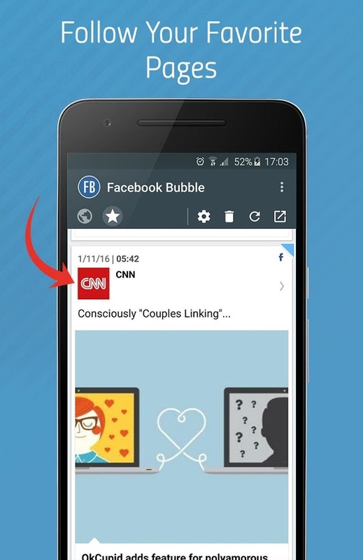 Bubble for Facebook 1.2.9 APK for Android Screenshot 2