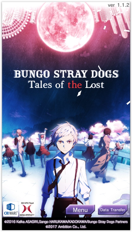 Bungo Stray Dogs: Tales of the Lost 3.9.0 APK for Android Screenshot 1