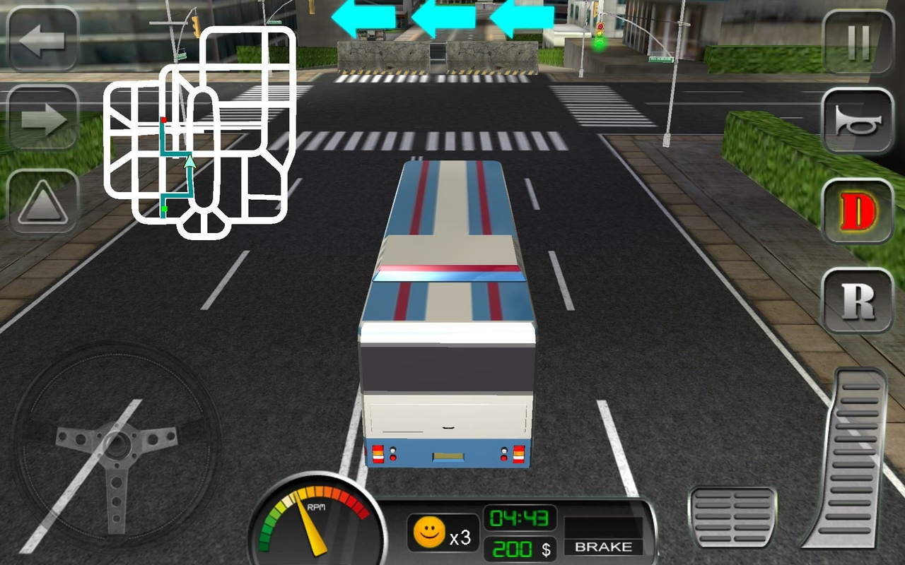 Bus Driver 3D 3.0 APK for Android Screenshot 2