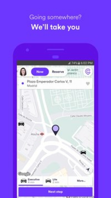 Cabify 8.81.0 APK for Android Screenshot 1