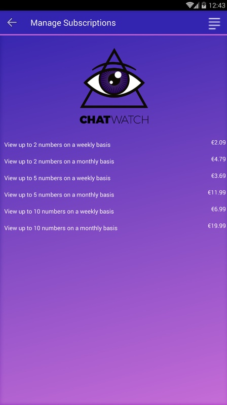 ChatWatch 1.5 APK for Android Screenshot 2