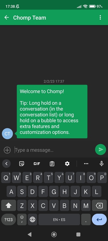 Chomp SMS 9.02 APK for Android Screenshot 3