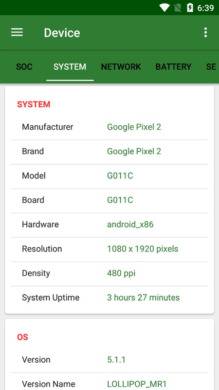 CPU X 3.6.6 APK for Android Screenshot 11
