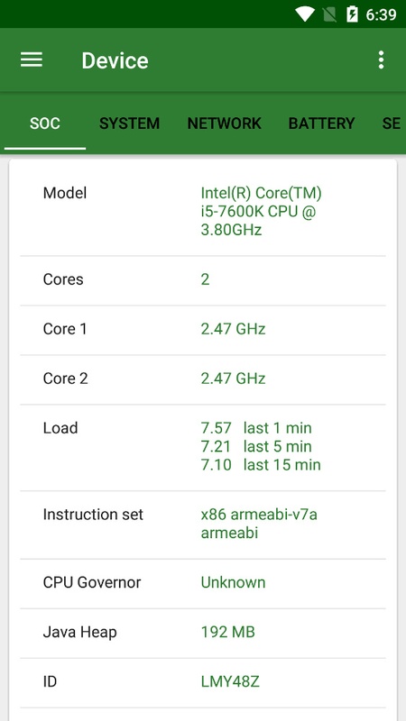 CPU X 3.6.6 APK for Android Screenshot 12