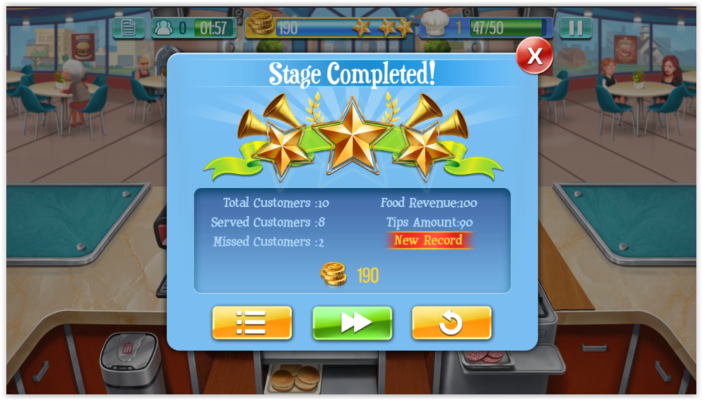 Crazy Cooking – Star Chef 2.2.1 APK feature
