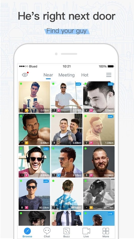 Blued 7.16.9 APK for Android Screenshot 1