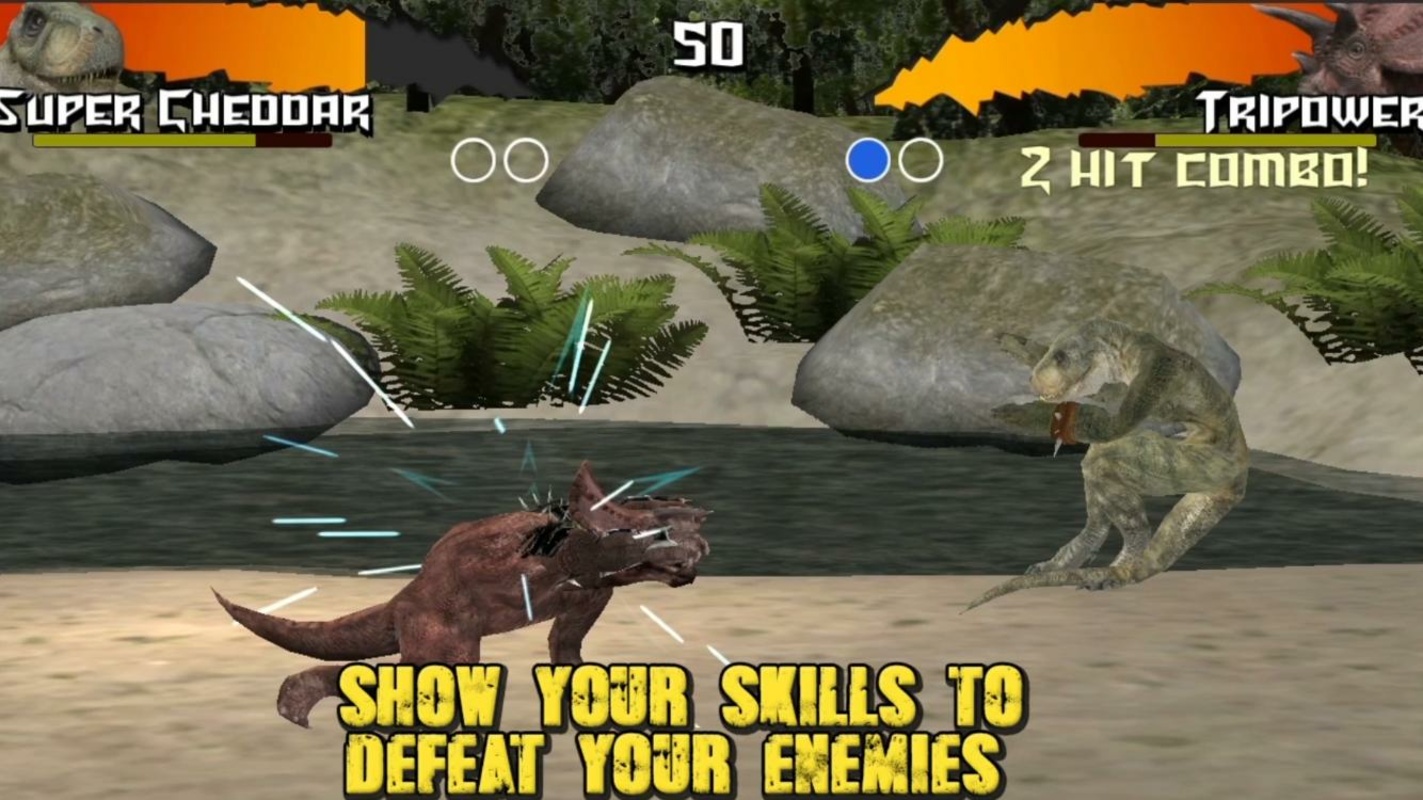 Dinosaurs Free Fighting Game 1.7 APK for Android Screenshot 3