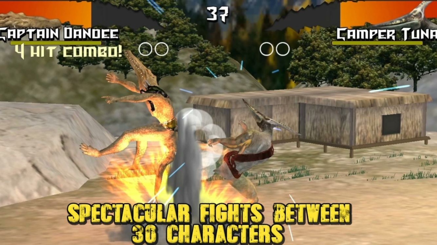 Dinosaurs Free Fighting Game 1.7 APK for Android Screenshot 4