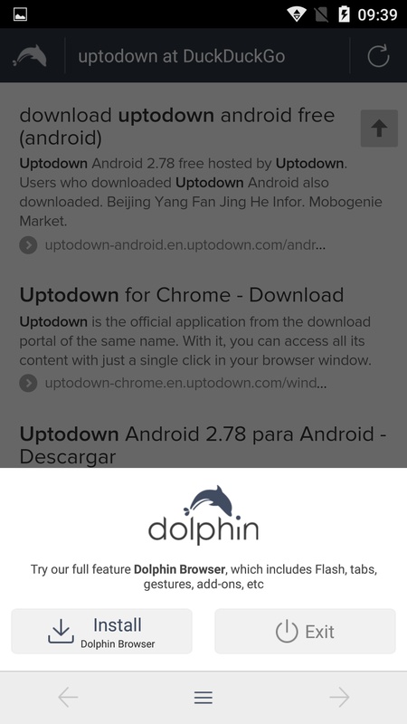 Dolphin Zero Incognito Browser 1.4.1 APK for Android Screenshot 1