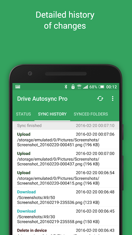 Drive Autosync 6.2.0 APK for Android Screenshot 7