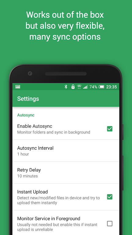 Drive Autosync 6.2.0 APK for Android Screenshot 8