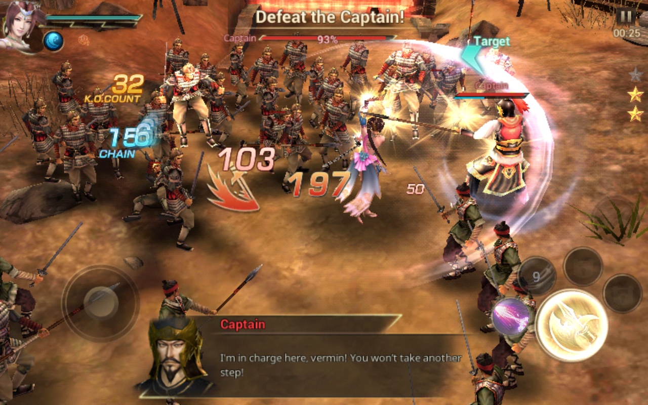 Dynasty Warriors Unleashed 1.0.33.3 APK for Android Screenshot 4