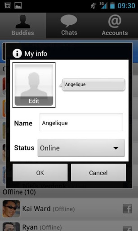 eBuddy Messenger 3.6.1 APK for Android Screenshot 1