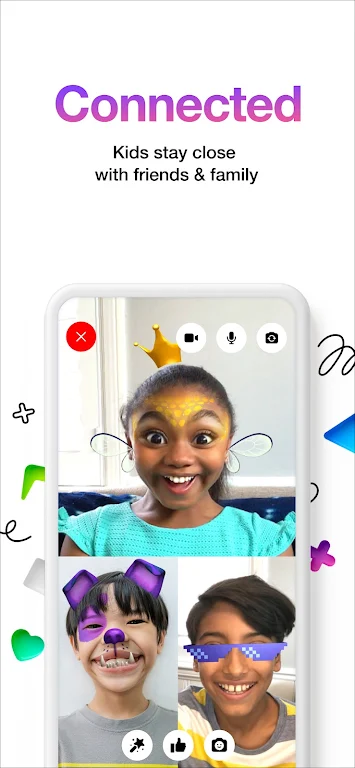 Facebook Messenger Kids 257.0.0.28.221 APK for Android Screenshot 2