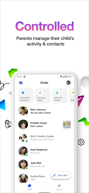 Facebook Messenger Kids 257.0.0.28.221 APK for Android Screenshot 3