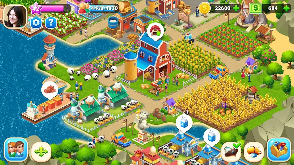 Farm City : Farming & City Island 2.10.11a APK for Android Screenshot 10