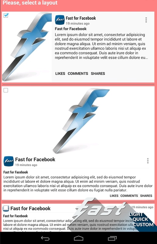 Fast Facebook 3.8.2 APK for Android Screenshot 4