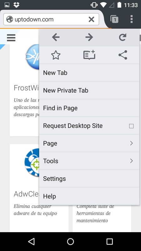 Firefox Beta 113.0b4 APK for Android Screenshot 3