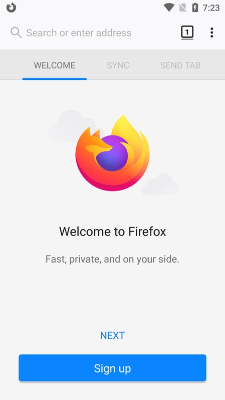 Firefox 112.0 APK feature