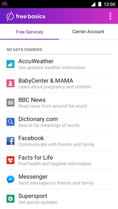 Free Basics by Facebook 146.0.0.1.197 APK for Android Screenshot 2