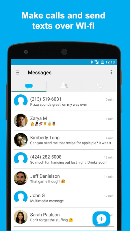 FreedomPop Free Voice And Text 26.13.00.0504 APK for Android Screenshot 1