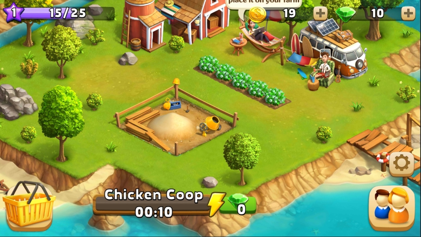 Funky Bay – Farm & Adventure game 45.50.28 APK for Android Screenshot 1