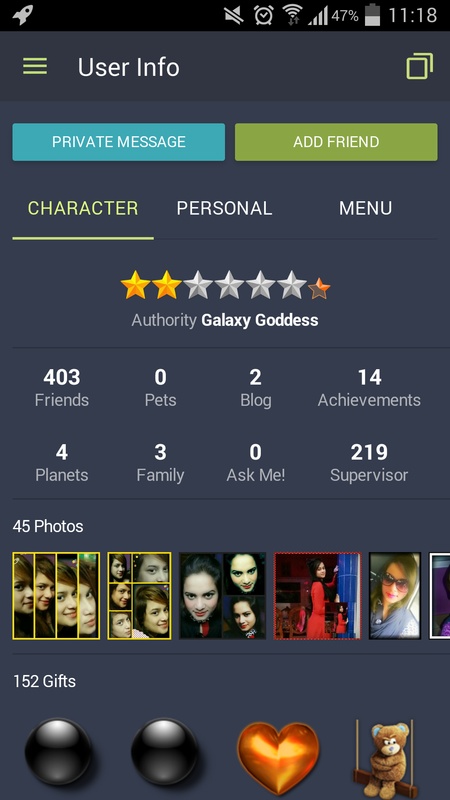 Galaxy – Chat & Play 9.5.26 APK feature