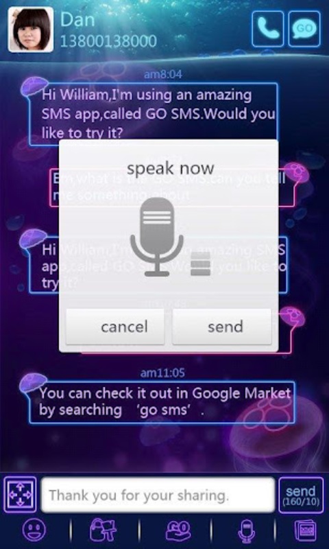 GO SMS Pro 8.03 APK for Android Screenshot 3